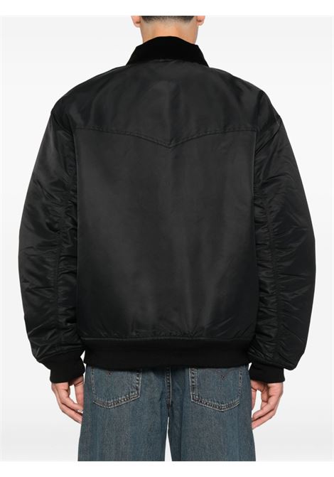 giacca santa fe alumni uomo nera CARHARTT WIP | I03514731Y.XX